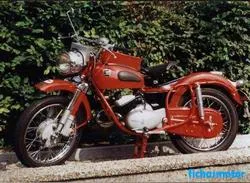 Gambar sepeda motor Adler isdt 1958