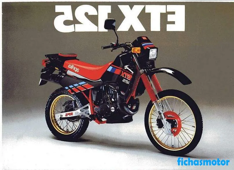 Image de la moto Aprilia etx 125 de l'année 1987