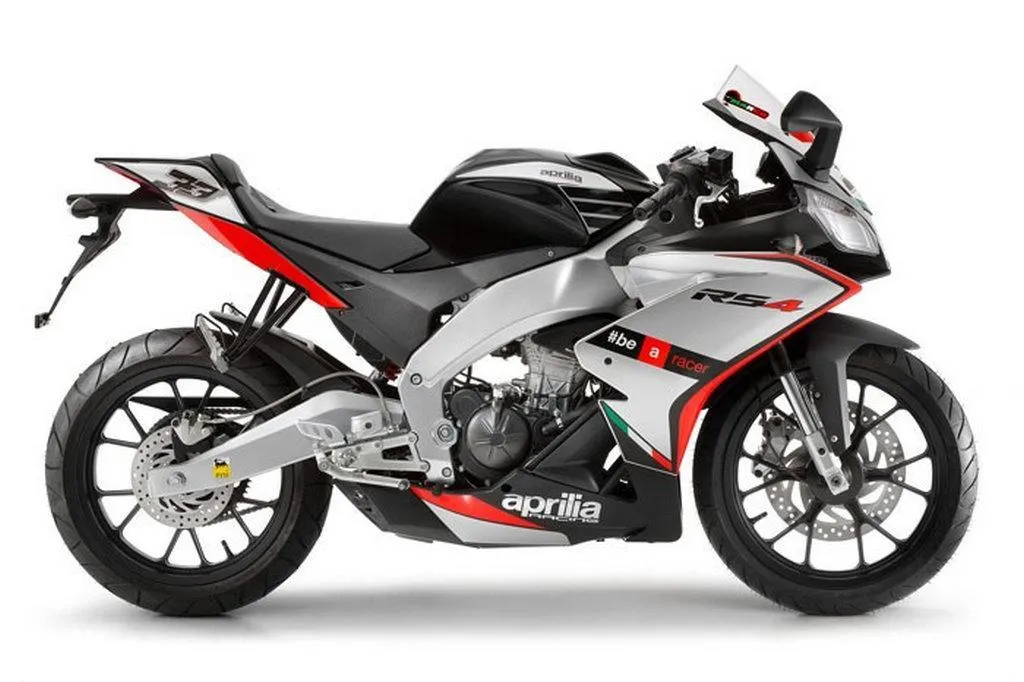 Afbeelding van de Aprilia rs4 125 replica-motorfiets van het jaar 2014