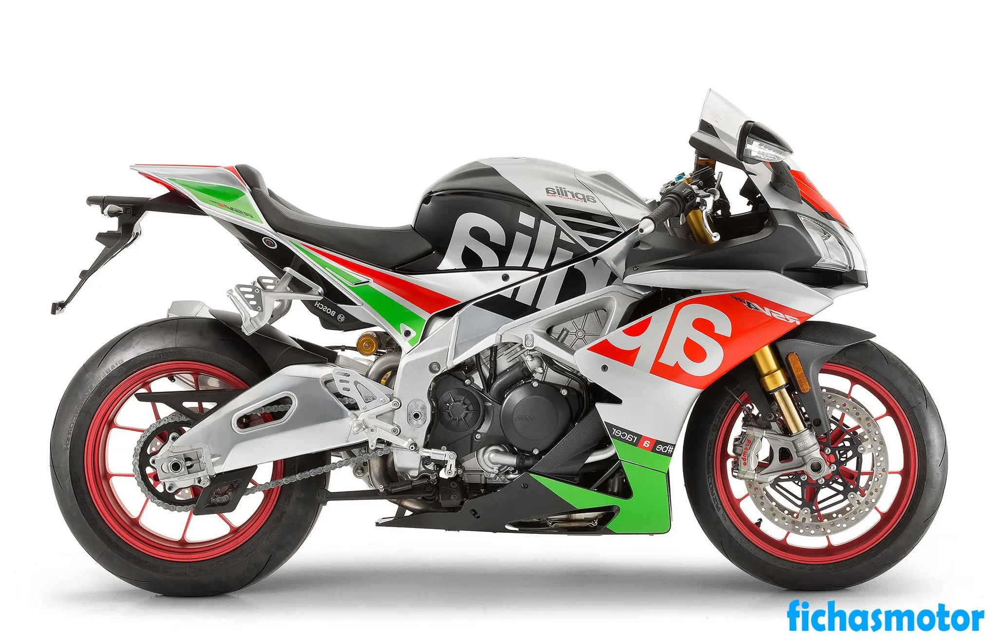 2018年のAprilia rsv4 rfオートバイのイメージ