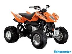 Gambar sepeda motor Arctic cat 300 dvx 2012