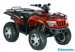 Arctic cat 550i gt 2012 motosiklet görüntüsü