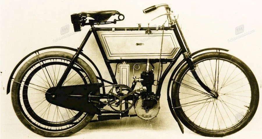 Immagine della moto Ariel 3.5 hp dell'anno 1914