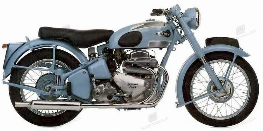 Bild des Ariel 4g mk ii-Motorrads des Jahres 1967