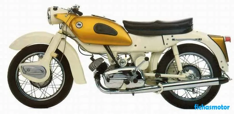 Imaginea motocicletei Ariel arrow super sport 250 a anului 1962