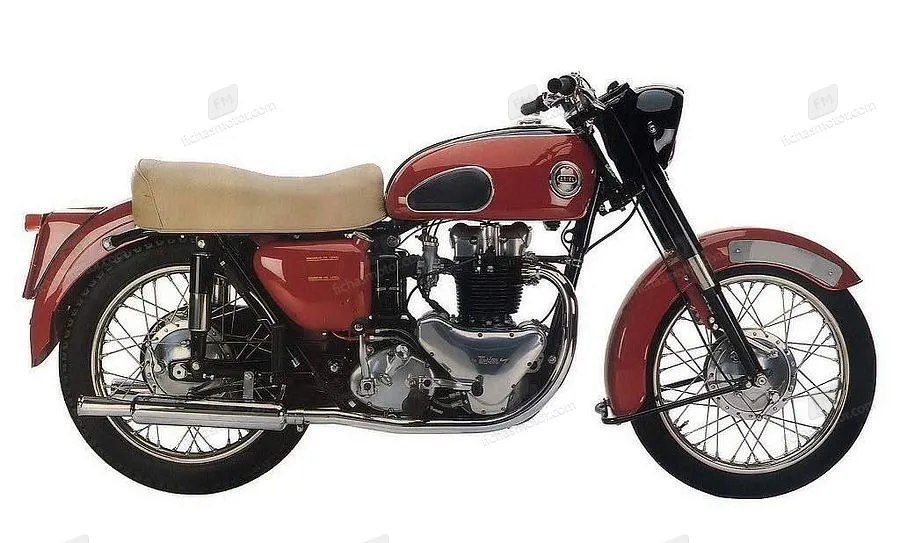 Image of the Ariel kh 500 motorcycle of the year 1948