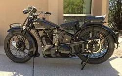 Billede af Ariel model c 1928 motorcyklen