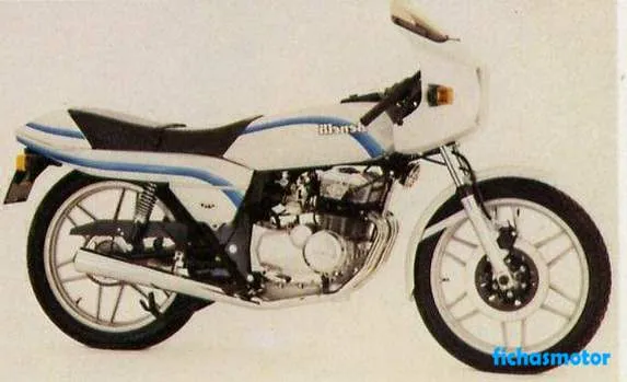 Image of the Benelli 254 quattro motorcycle of the year 1981