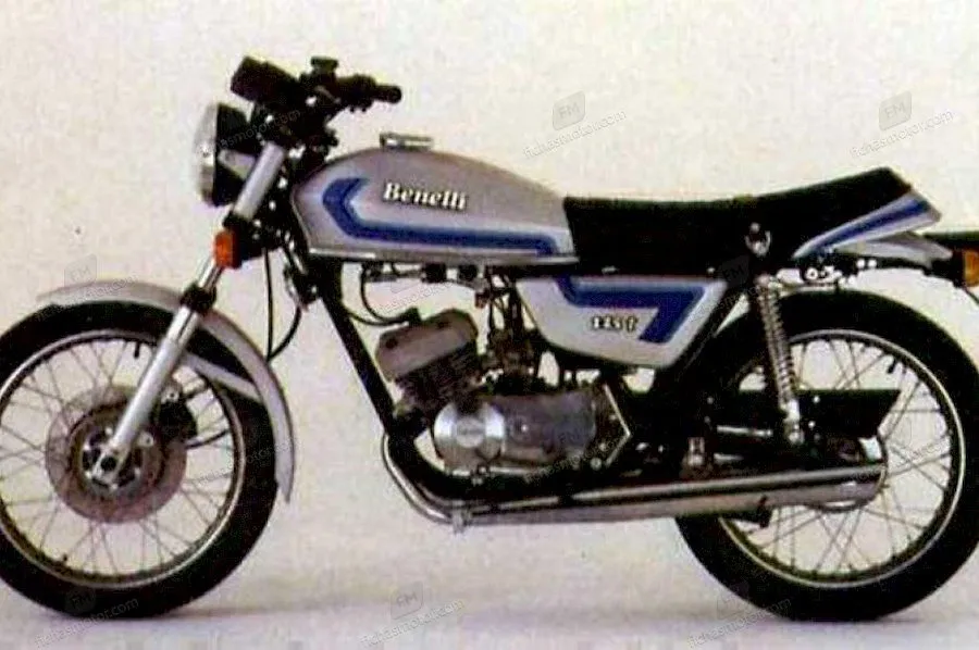 Image of the Benelli 354 t motorcycle of the year 1985