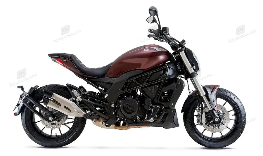 Imaginea motocicletei Benelli 502C a anului 2021