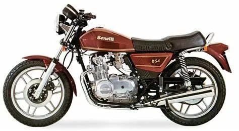 Imagem da motocicleta Benelli 654 do ano de 1980