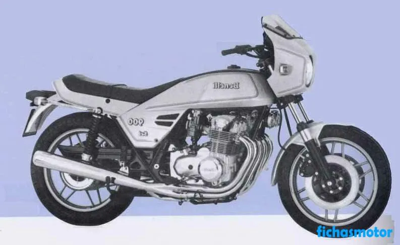 Изображение на мотоциклета Benelli 900 sei на 1978 г