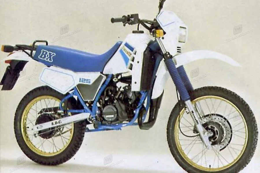 Gambar motor Benelli bx 125 enduro tahun 1988