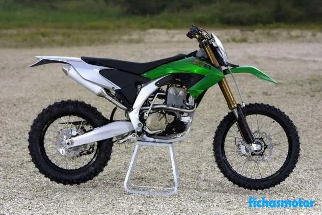 2008 model Benelli bx 449 cross motosikletin görüntüsü