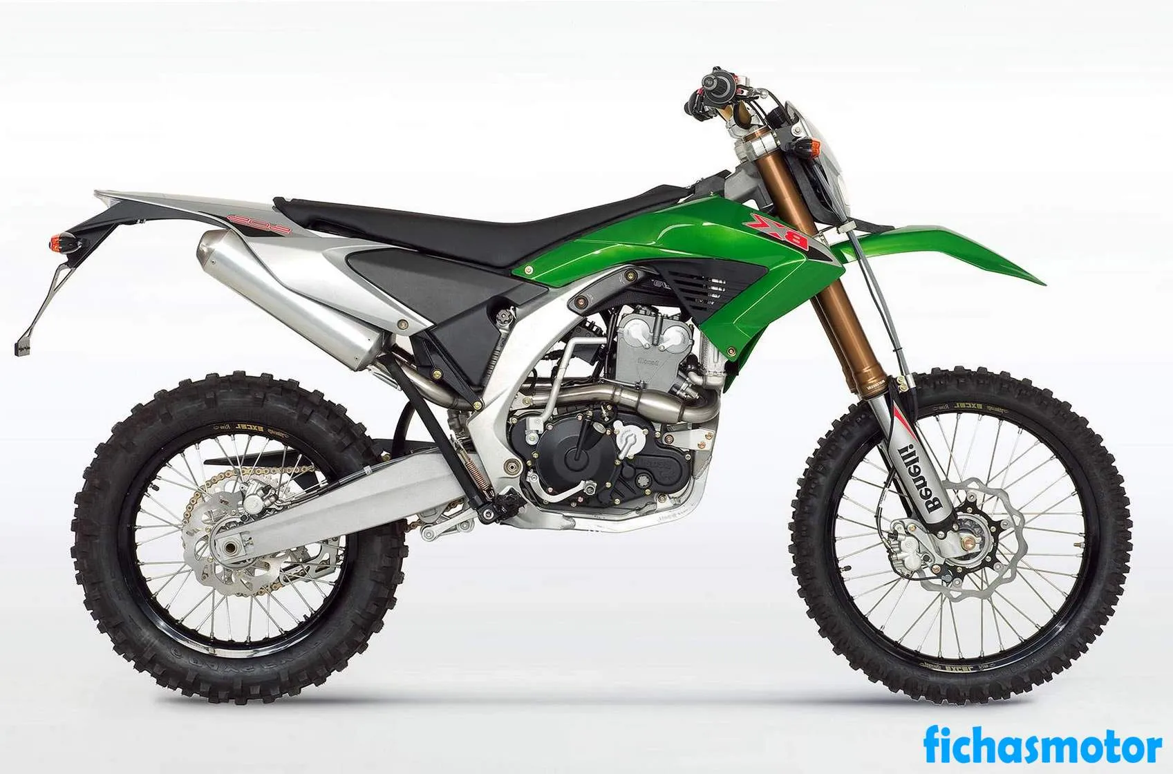 Bild des Benelli bx 505 enduro-Motorrads des Jahres 2008