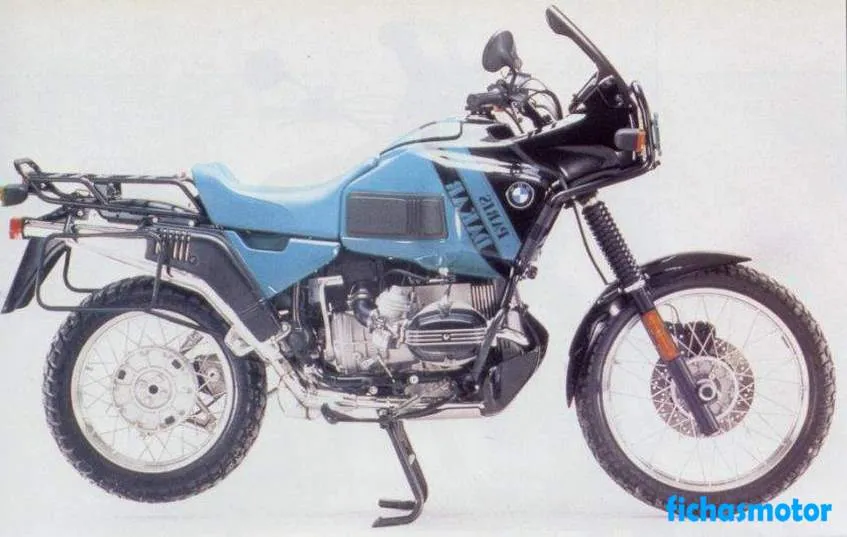 1989年のBmw r 100 gs paris-dakarオートバイのイメージ