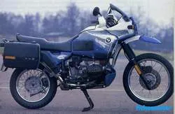 Afbeelding van de Bmw r 100 gs paris-dakar 1990-motorfiets