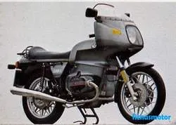 Bmw r 100 rs 1977 motosiklet görüntüsü