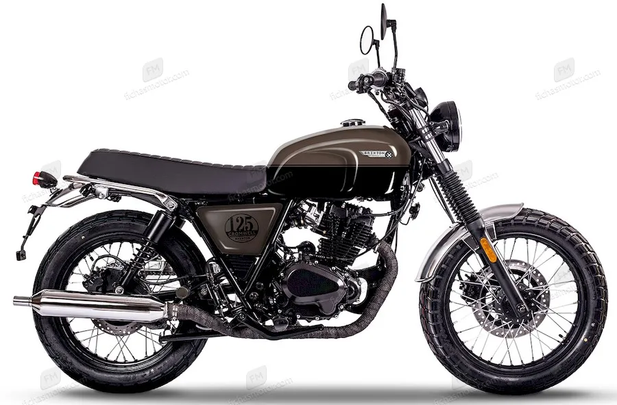 2021年のBrixton Cromwell 125オートバイのイメージ