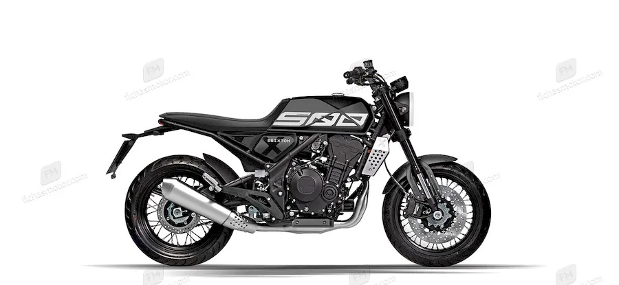 Imaginea motocicletei Brixton Crossfire 500 X a anului 2021