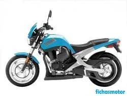 Image of the Buell blast 2007 motorcycle