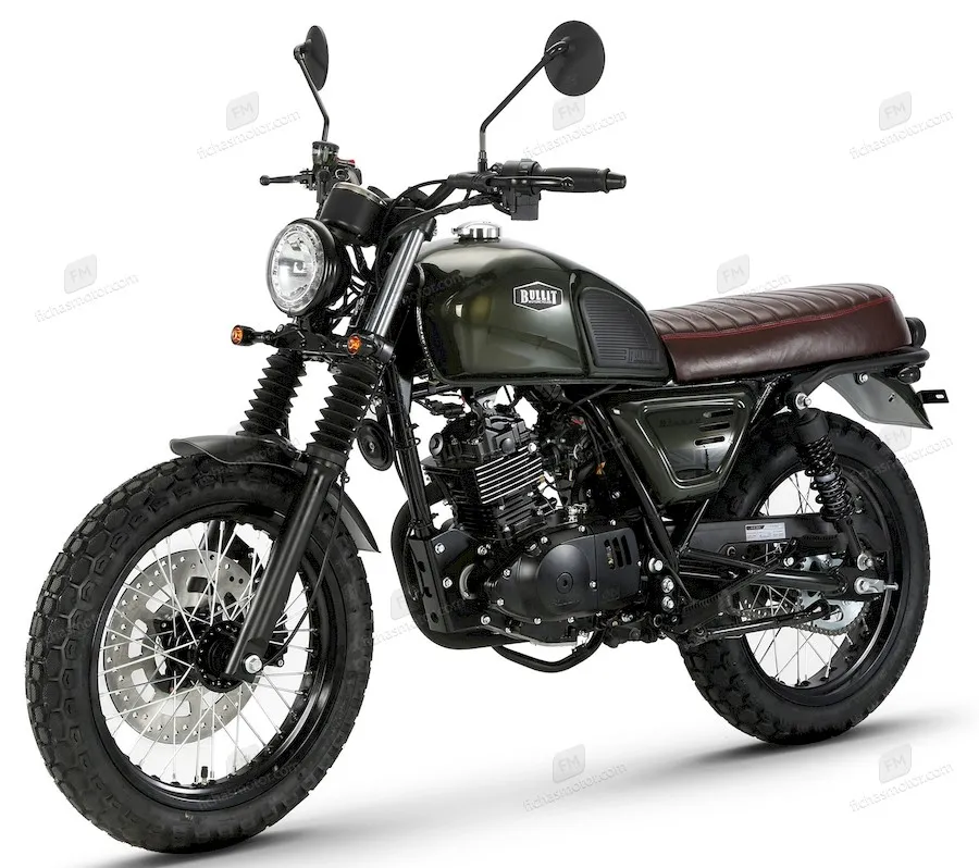 Bild des Bullit Bluroc 125-Motorrads des Jahres 2021