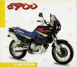 Gambar sepeda motor Cagiva e 900 elefant 1996