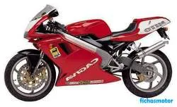 Image of the Cagiva mito 125 2000 motorcycle