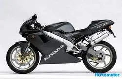 Imaginea motocicletei Cagiva mito 125 2004