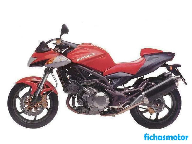 Gambar motor Cagiva v-raptor 1000 tahun 2000