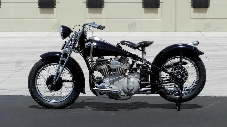 Gambar motor Crocker Twin tahun 1940