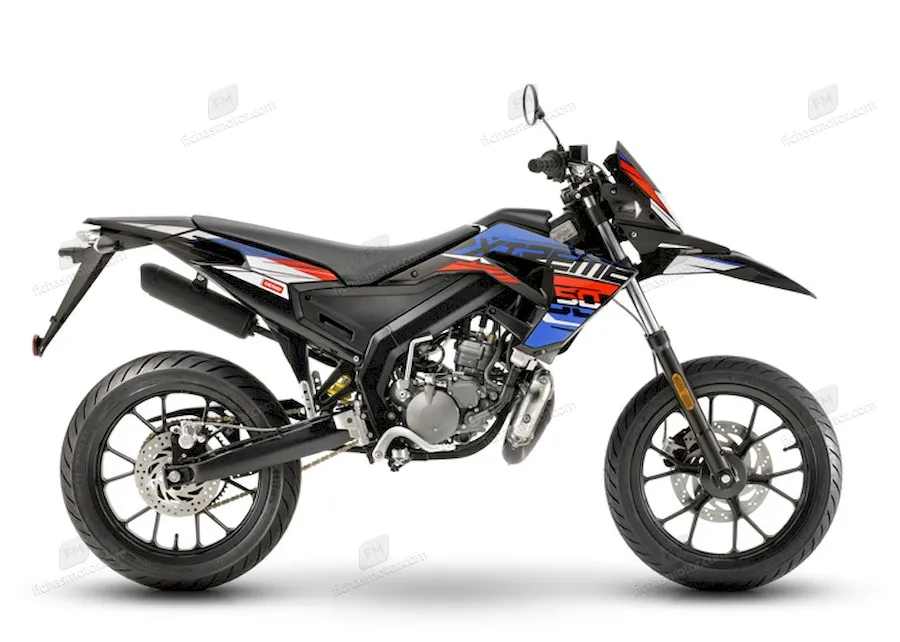 2021 model Derbi Senda DRD X-Treme 50 SM motosikletin görüntüsü