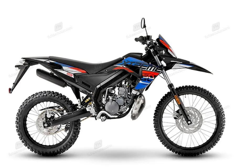 2021年のDerbi Senda X-Treme 50 Rオートバイのイメージ