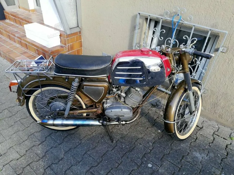 Obrázek motocyklu Dkw rt 159 roku 1969