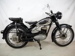 Afbeelding van de Dkw rt 200 s 1955-motorfiets