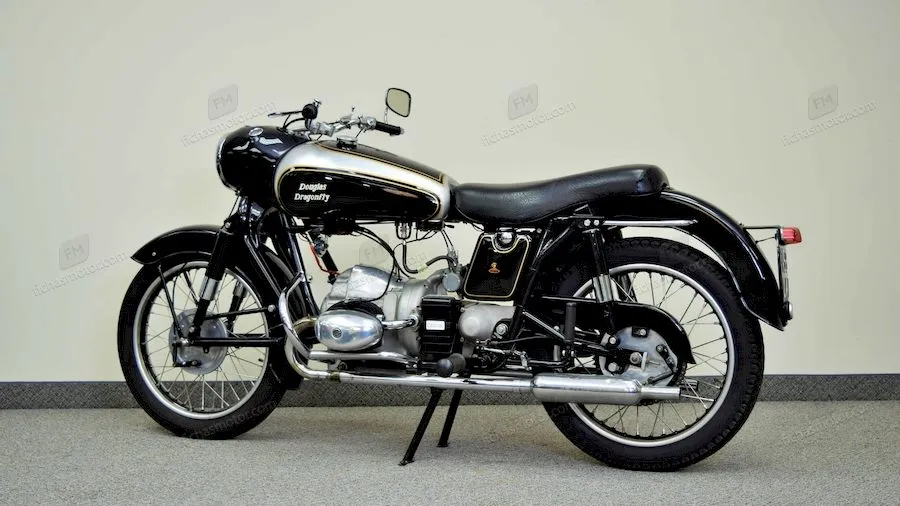 Immagine della moto Douglas dragonfly dell'anno 1957