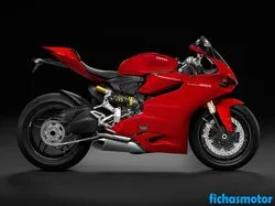 Gambar sepeda motor Ducati 1199 panigale 2014