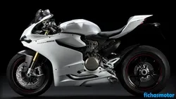 Afbeelding van de Ducati 1199 panigale s 2012-motorfiets