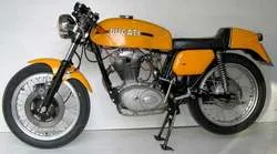 Afbeelding van de Ducati 250 mark 3 d 1974-motorfiets