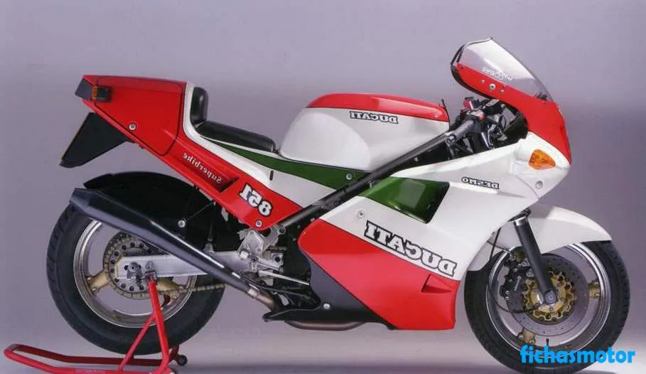 Imagen de la moto Ducati 851 strada del año 1989