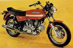 Ducati 860 gt 1975 motosiklet görüntüsü