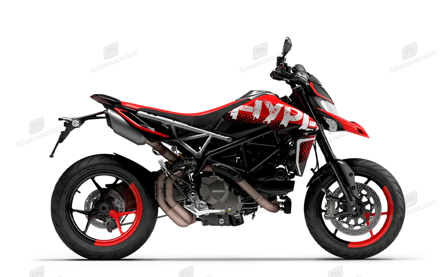 Изображение мотоцикла Ducati Hypermotard 950 RVE 2021 года выпуска