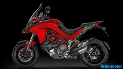 Ducati Multistrada 1200 2015 motosiklet görüntüsü