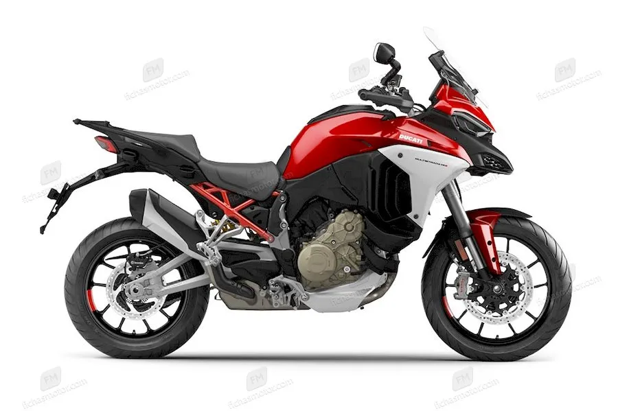 2022年のDucati Multistrada V4 S Sportオートバイのイメージ