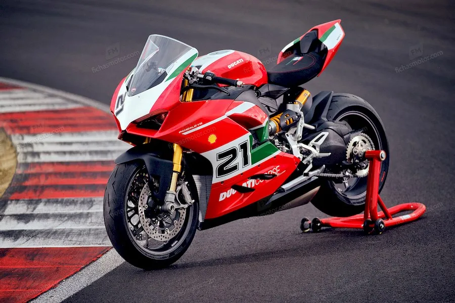 Gambar motor Ducati Panigale V2 Bayliss tahun 2021