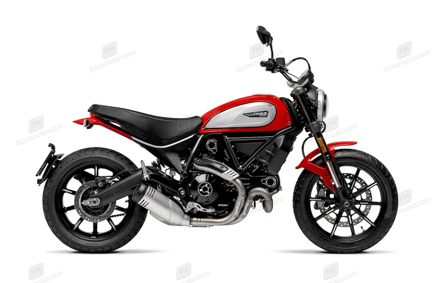 Изображение мотоцикла Ducati Scrambler Icon 2021 года выпуска