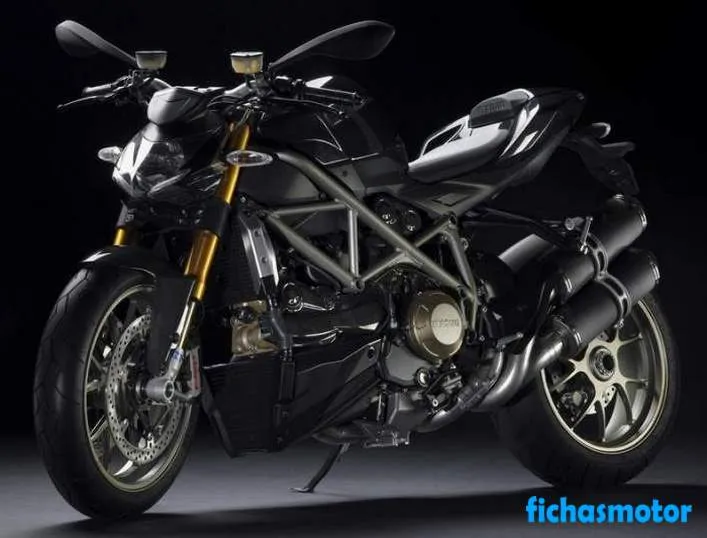 2009 model Ducati streetfighter s motosikletin görüntüsü