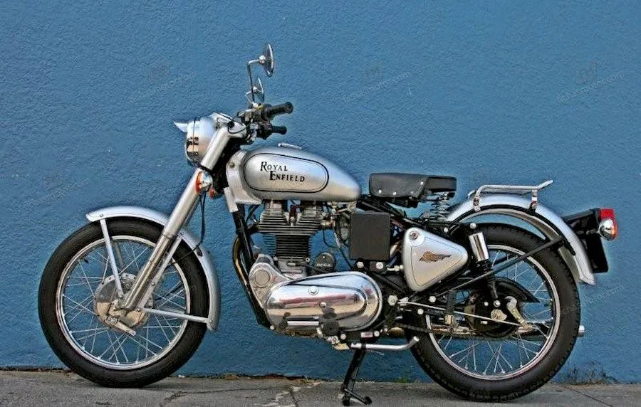 Imaginea motocicletei Enfield 500 bullet Classic a anului 2003