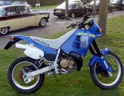 Gambar sepeda motor Gilera apache 125 1993