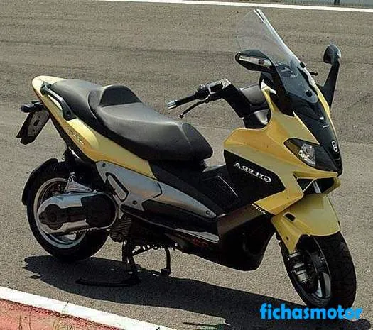 Imaginea motocicletei Gilera nexus 500 a anului 2005